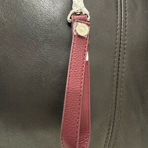 Thirty One Handbag Burgundy Wristlet Strap
